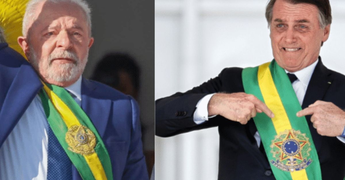 Falsa Por Que Faixa Usada Por Lula Diferente Da Usada Por Bolsonaro