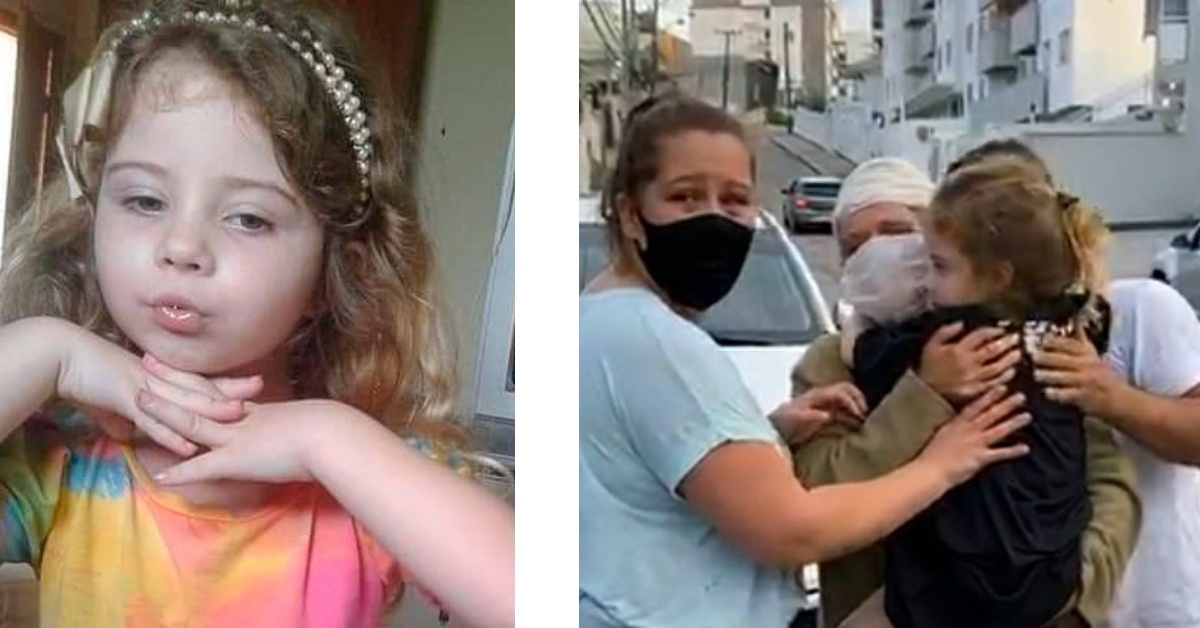 Polícia resgata criança de 4 anos sequestrada mãe da menina foi agredida dentro da própria casa