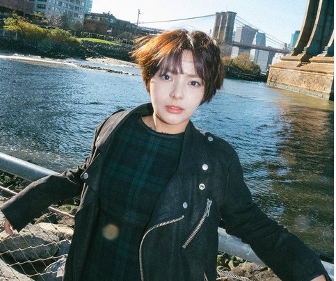 A atriz e modelo sul-coreana Song Yoo-jung Foto Instagram
