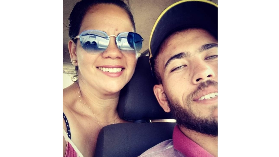 Sirlene Sousa viu filho morto ao atender ocorrncia em Godoy Moreira PR - Arquivo Pessoal