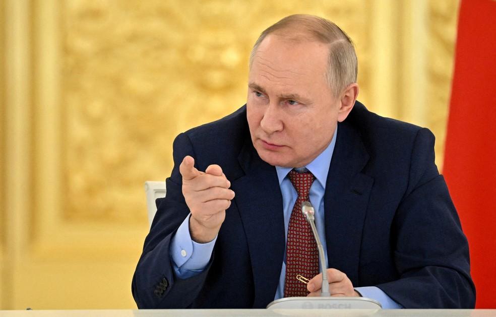 Presidente russo Vladimir Putin Foto SputnikAleksey NikolskyiKremlin via Reuters