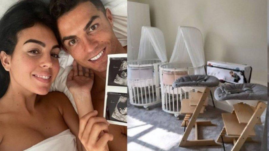 Mulher de Cristiano Ronaldo mostrou quarto do filho h um ms