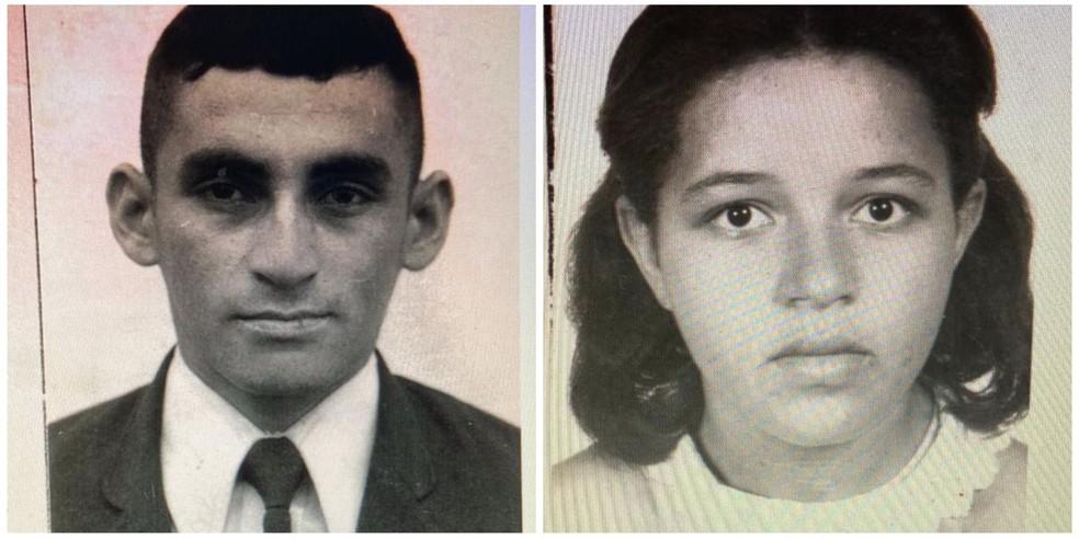 Alfredo Lopes da Silva 65 anos e Maria Carneiro 61 anos marido e mulher morreram no acidente fotos tiradas do RG Foto Reproduo