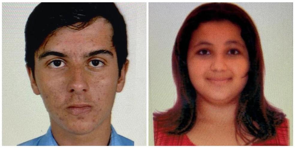 Pedro Henrique Rodrigues Leal Pinto 21 anos e Brenda Nunes Ronsoni 24 anos esto entre as vtimas Foto Divulgao