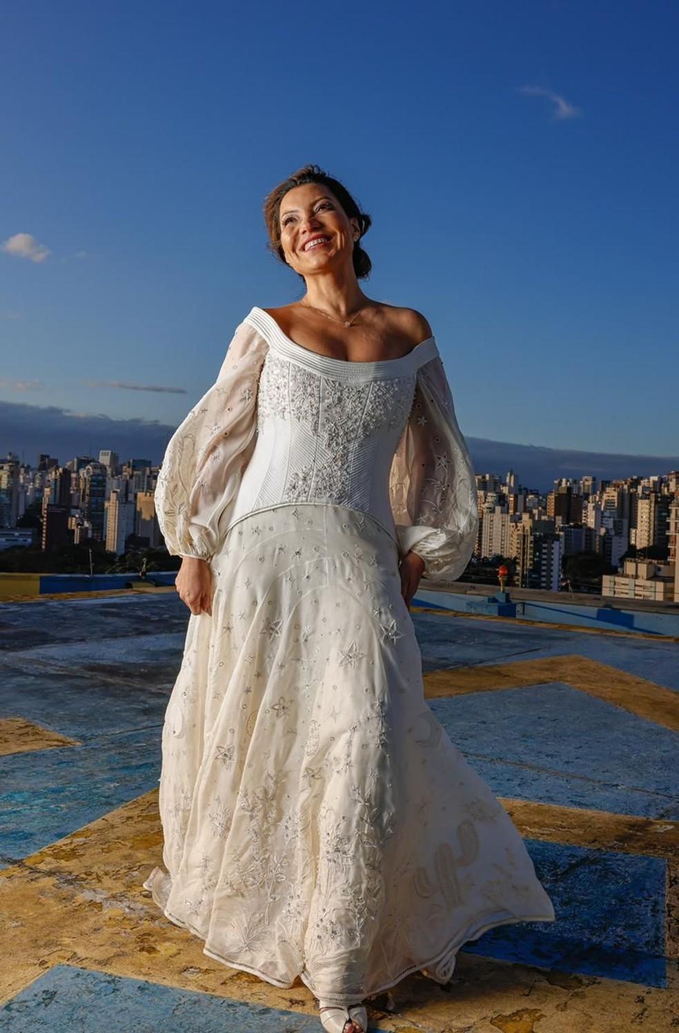 Janja vestida de noiva Foto Ricardo StuckertDivulgao