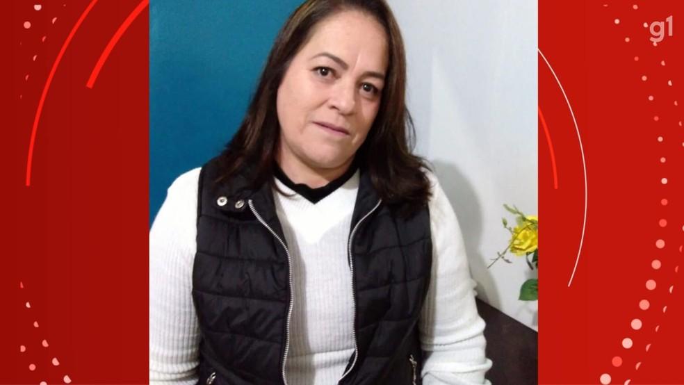 Geni Emlia dos Santos de 50 anos foi uma das sete vtimas de acidente em Constantina Foto Arquivo pessoal