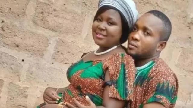 Obinna Dieke e sua esposa Nebechi Noivo morreu aps a festa de casamento