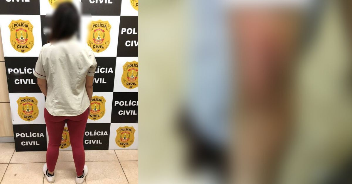 Mulher Presa Em Flagrante Por Agredir Filha De Apenas Anos Com Corrente Imagens S O Revoltantes