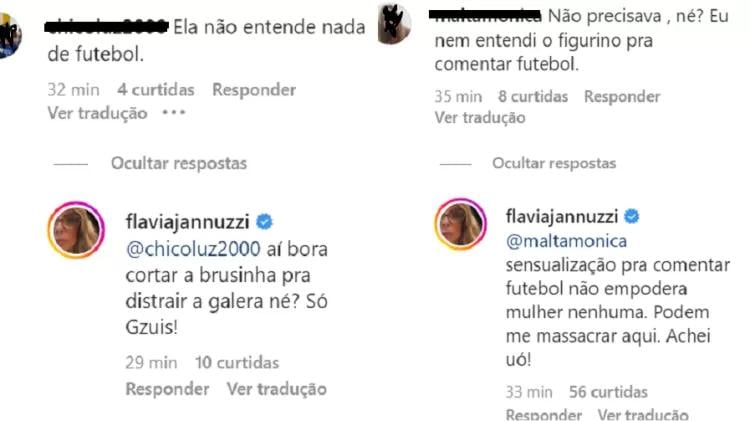 Reprter da TV Globo critica look de Secco no T na Copa - Divulgao - Divulgao